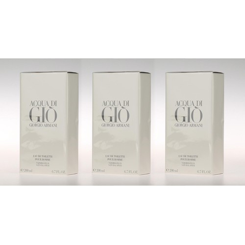 Giorgio armani acqua gio - 3x,